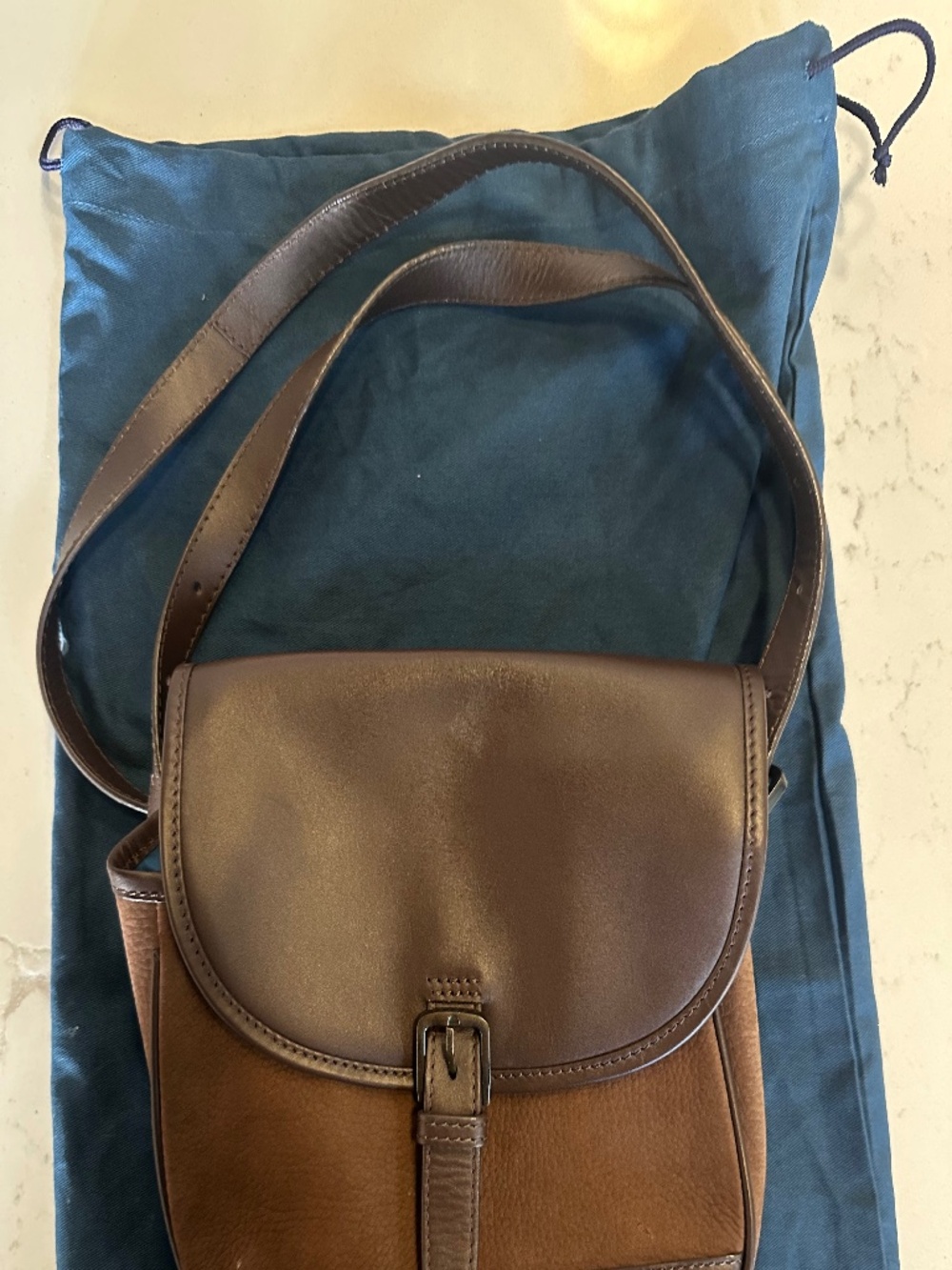 Dubarry Clara Leather Saddle Bag